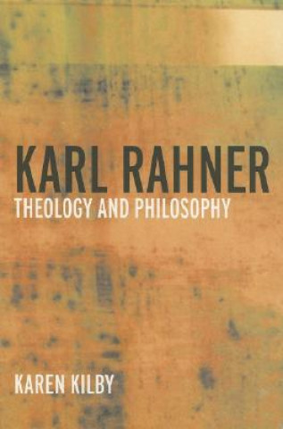 Kniha Karl Rahner Karen Kilby