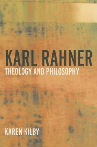 Knjiga Karl Rahner Karen Kilby