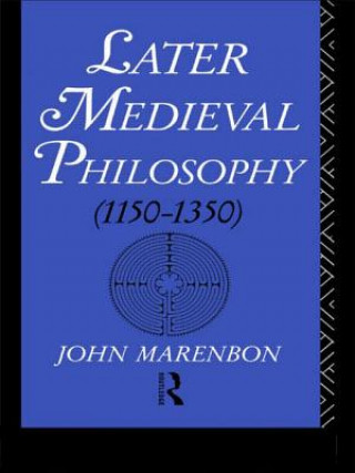 Książka Later Medieval Philosophy John Marenbon