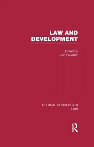 Knjiga Law and Development Julio Faundez