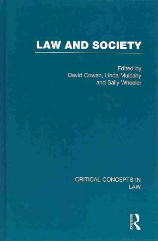 Knjiga Law and Society David Cowan