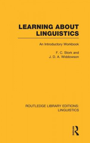 Książka Learning about Linguistics J. D. A. Widdowson