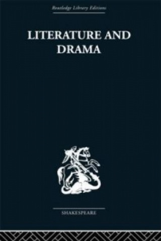 Książka Literature and Drama Stanley W. Wells