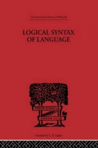 Książka Logical Syntax of Language Rudolf Carnap