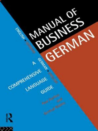 Kniha Manual of Business German Gertrud Robins