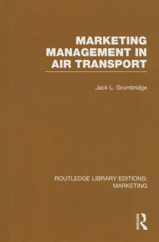Kniha Marketing Management in Air Transport (RLE Marketing) Jack L. Grumbridge