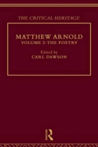 Kniha Matthew Arnold 