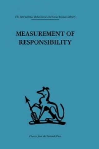 Könyv Measurement of Responsibility 