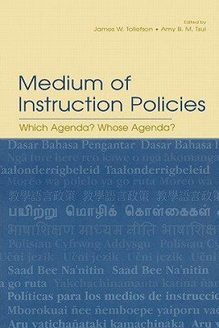 Kniha Medium of Instruction Policies James W. Tollefson