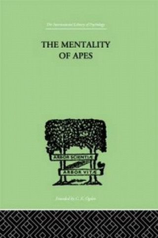 Kniha Mentality of Apes Wolfgang Kohler