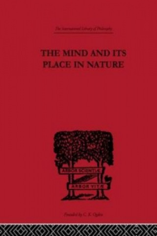 Könyv Mind and its Place in Nature C. D. Broad