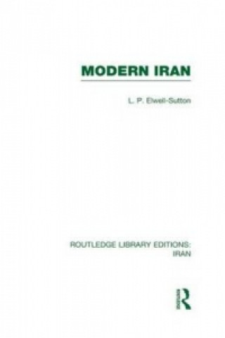 Buch Modern Iran (RLE Iran A) L. P. Elwell-Sutton