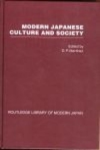 Buch Modern Japanese Culture and Society D.P. Martinez