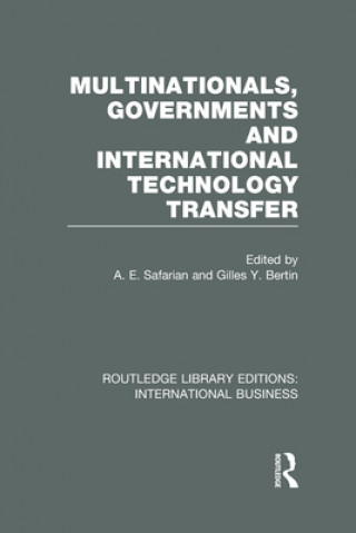 Book Multinationals, Governments and International Technology Transfer (RLE International Business) 