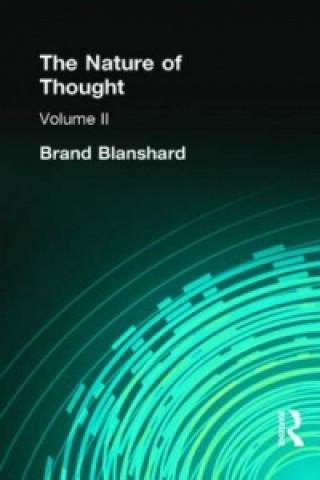 Kniha Nature of Thought Brand Blanshard