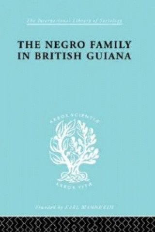 Kniha Negro Family in British Guiana Raymond T. Smith