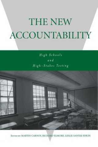Könyv New Accountability Martin Carnoy