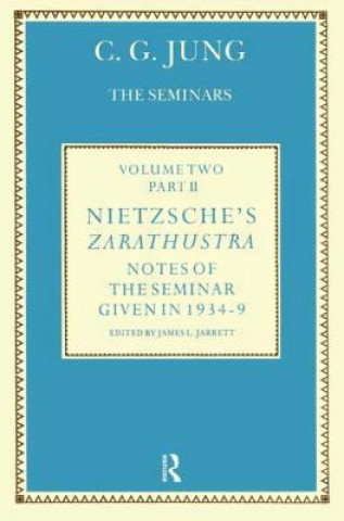 Knjiga Nietzsche's Zarathustra C G Jung