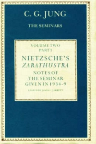 Kniha Nietzsche's Zarathustra C G Jung