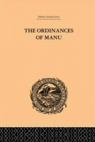 Könyv Ordinances of Manu Arthur Coke Burnell