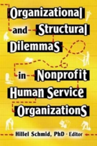 Könyv Organizational and Structural Dilemmas in Nonprofit Human Service Organizations Hillel Schmid
