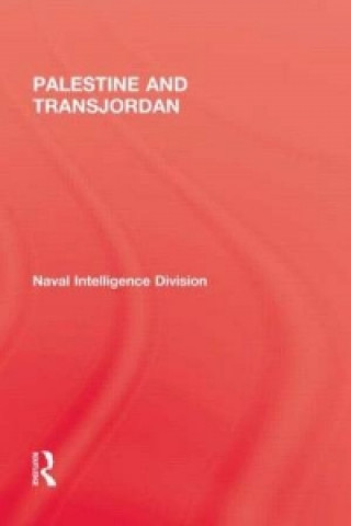 Carte Palestine & Transjordan Intelligence Division Naval