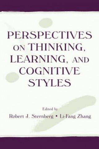 Kniha Perspectives on Thinking, Learning, and Cognitive Styles Robert J. Sternberg