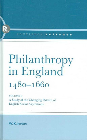 Könyv Philanthropy in England 