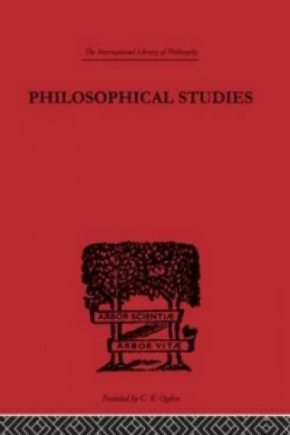 Kniha Philosophical Studies G. E. Moore