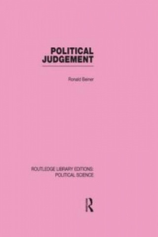 Buch Political Judgement Ronald Beiner