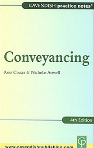Carte Practice Notes on Conveyancing Nicholas Attwell