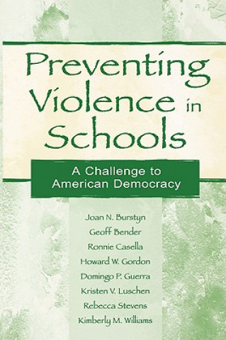 Carte Preventing Violence in Schools Domingo P. Guerra