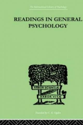 Książka Readings In General Psychology Paul Halmos