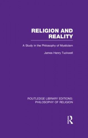 Buch Religion and Reality James Henry Tuckwell