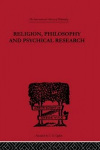 Livre Religion, Philosophy and Psychical Research C. D. Broad