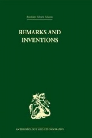 Buch Remarks and Inventions Rodney Needham