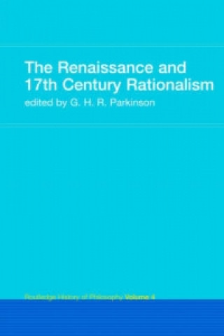 Kniha Renaissance and 17th Century Rationalism 