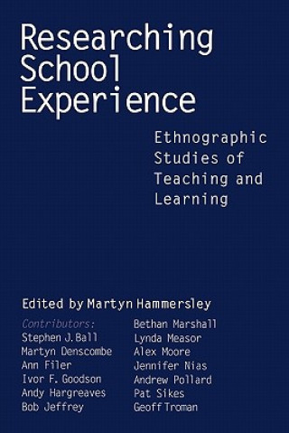 Книга Researching School Experience Martyn Hammersley