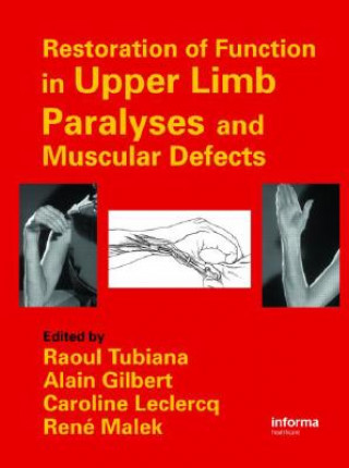 Buch Restoration of Function in Upper Limb Paralyses and Muscular Defects Raoul Tubiana