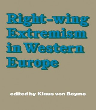 Книга Right-wing Extremism in Western Europe K. von Beyme