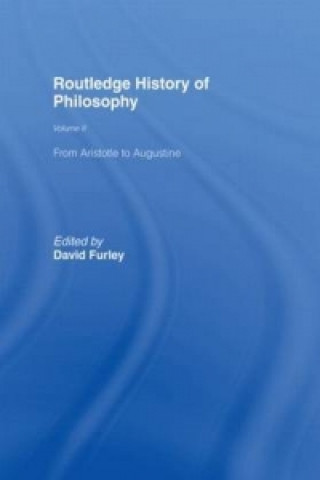 Książka Routledge History of Philosophy Volume II David Furley