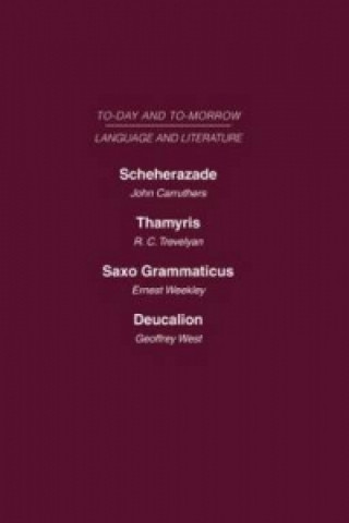 Buch Scheherazade or the Future of the English Novel Thamyris or Is There a Future for Poetry? Saxo Grammaticus Deucalion or the Future of Literary Critici Geoffrey West