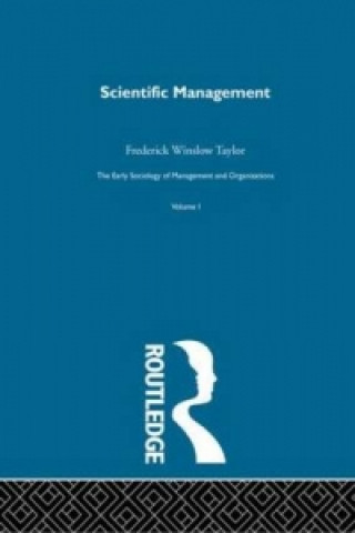 Książka Scientific Management Frederick Winslow Taylor