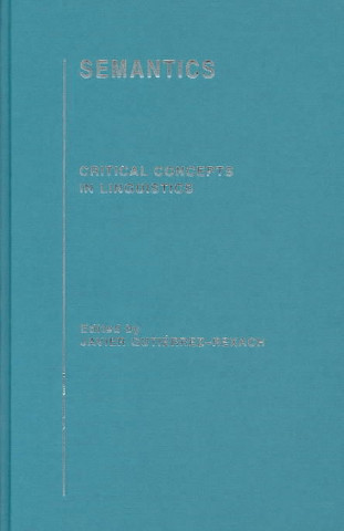 Knjiga Semantics Javier Gutirrez-Rexach