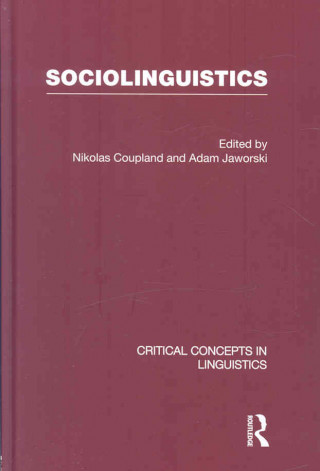 Könyv Sociolinguistics 