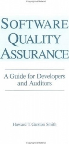 Książka Software Quality Assurance Howard T. Garst Smith