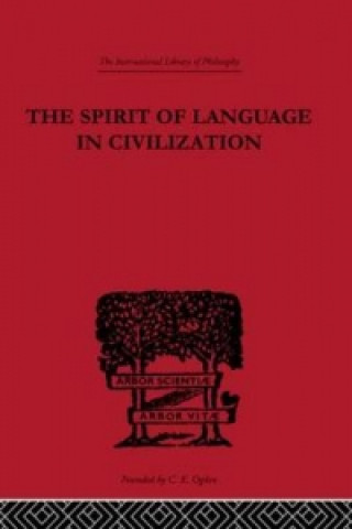 Kniha Spirit of Language in Civilization K. Vossler