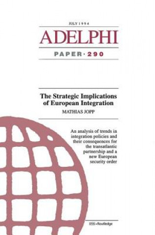 Könyv Strategic Implications of European Integration Mathias Jopp