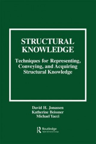 Knjiga Structural Knowledge David H. Jonassen