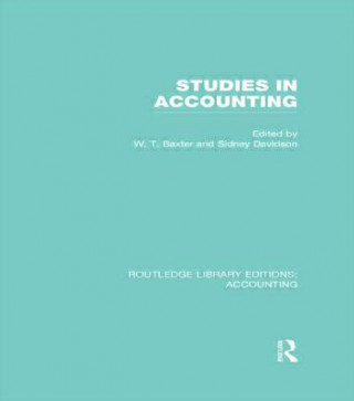 Knjiga Studies in Accounting Sidney Davidson